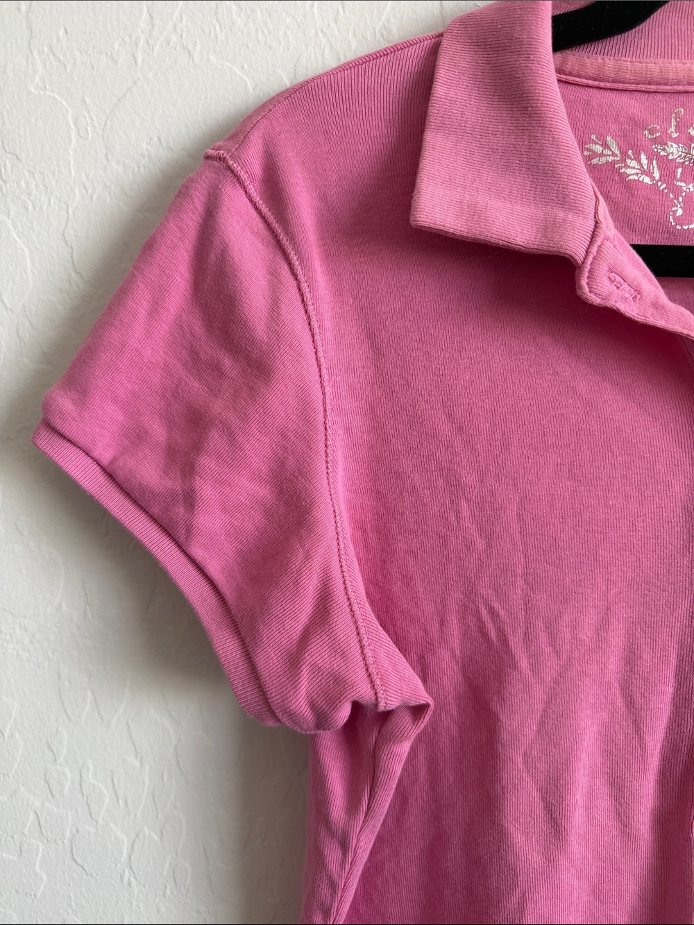 Pink Top Size Medium Rhinestone Buttons - Picture 6 of 12